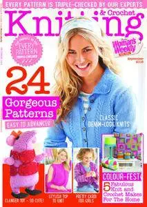 Knitting & Crochet from Woman's Weekly - September 2016