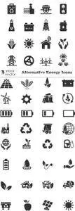 Vectors - Alternative Energy Icons