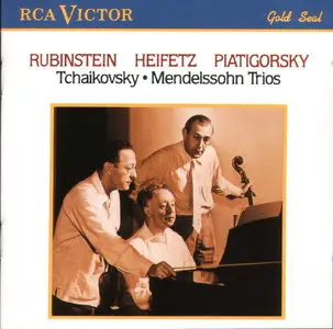 Tchaikovsky - Mendelssohn - Trios Rubinstein-Heifetz-Piatigorsky  REPOST
