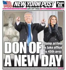 New York Post - January 20, 2017