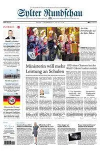 Sylter Rundschau - 01. September 2017
