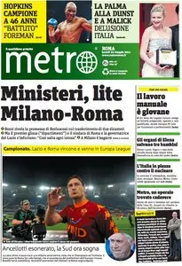 Metro - Edizione Roma - 23 maggio 2011