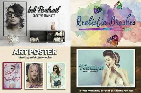 CreativeMarket - Creative Art Bundle