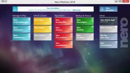 Nero Platinum 2018 Suite 19.0.07300 Multilingual + Content Packs