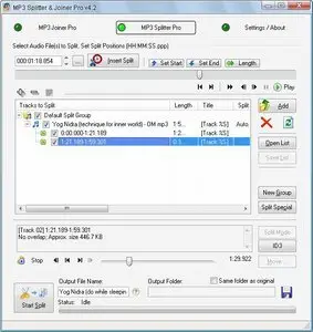 EZSoft MP3 Splitter & Joiner Pro 5.00 Build 1 Portable