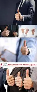 Photos - Businessman with Thumbs Up Set 5