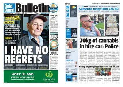 The Gold Coast Bulletin – December 04, 2018