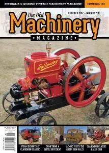 The Old Machinery Magazine - December 2017 - January 2018