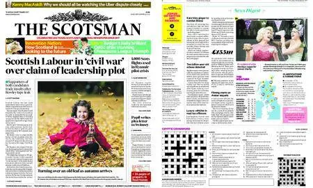 The Scotsman – September 28, 2017