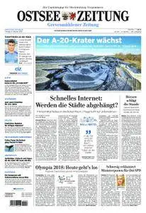 Ostsee Zeitung Grevesmühlener Zeitung - 09. Februar 2018