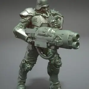 Wolf Pack Heavy Weapons Unit  3D Print