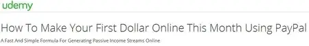 How To Make Your First Dollar Online This Month Using PayPal