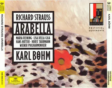 Strauss: Arabella - Reining, Della Casa, Hotter, Taubmann [Böhm] [3 CD]