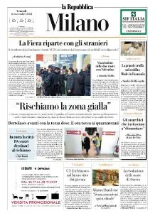 la Repubblica Milano - 12 Novembre 2021