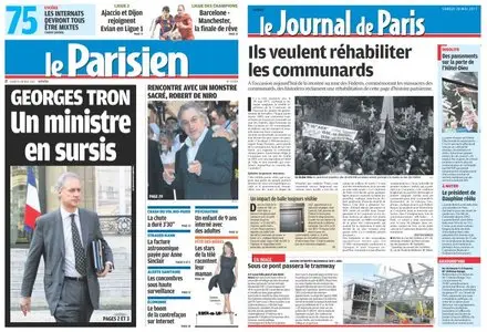 LE PARISIEN + cahier Paris - Samedi 28 mai 2011
