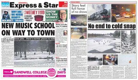 Express and Star Sandwell Edition – March 03, 2018