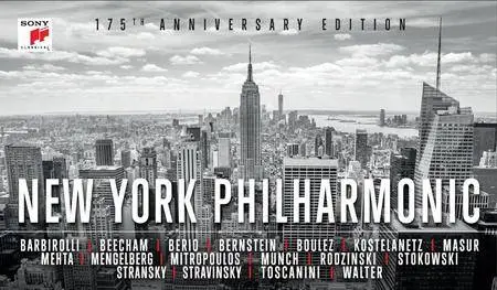 New York Philharmonic - 175th Anniversary Edition (2017) (65CD Box Set) {Sony Classical}