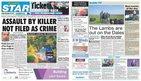 Shropshire Star Shrewsbury Edition – September 29, 2017