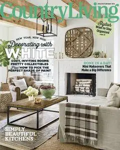 Country Living USA - January 2016