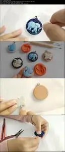 Make Projecting Animals Pendants and their Molds