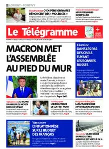 Le Télégramme Lorient – 23 juin 2022