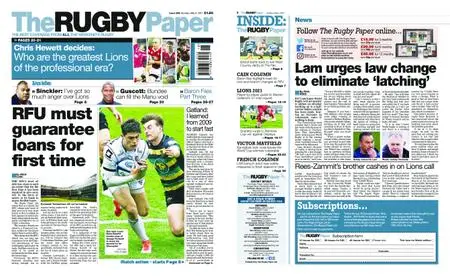 The Rugby Paper – May 09, 2021