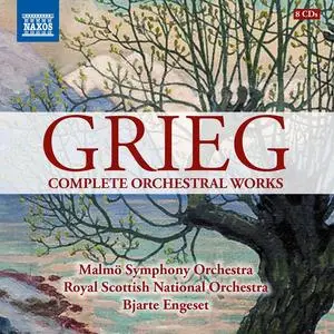 Edvard Grieg: Complete Orchestral Works [8CDs] (2014)