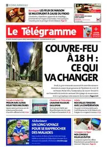 Le Télégramme Concarneau – 15 janvier 2021