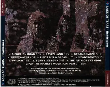 Lake of Tears - Headstones (1995) [Victor VICP-5654, Japan]