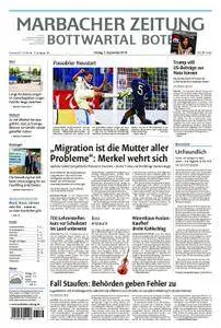 Marbacher Zeitung - 07. September 2018