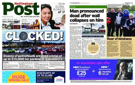 Nottingham Post – April 15, 2019
