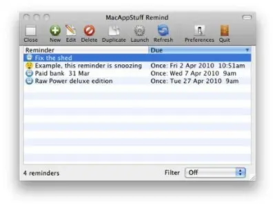 MacAppStuff Remind 1.0.7