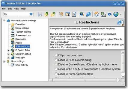 Internet Explorer Security Pro ver.7.0.1.1(repost)