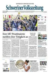 Schweriner Volkszeitung Gadebusch-Rehnaer Zeitung - 16. Juli 2018