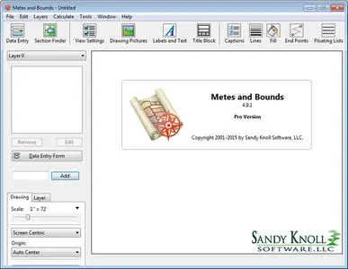 Sandy Knoll Software Metes and Bounds Pro 5.1.1 MacOSX