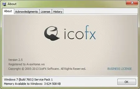 IcoFX Software IcoFX 2.5