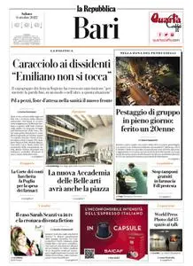 la Repubblica Bari - 8 Ottobre 2022