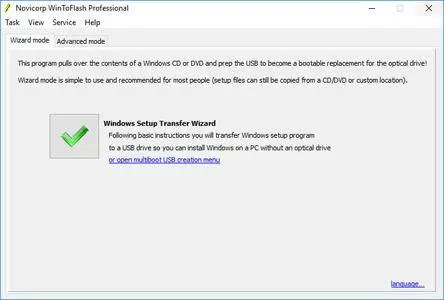 WinToFlash Professional 1.13.0000 Multilingual Portable