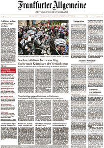 Frankfurter Allgemeine Zeitung vom Samstag, 02. Mai 2015