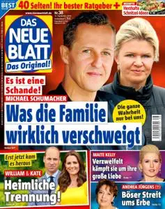 Das Neue Blatt – 12. September 2018