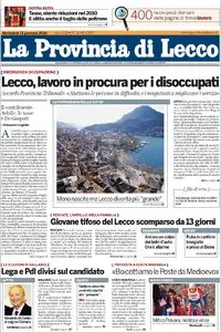 LA PROVINCIA DI LECCO 11 GENNAIO 2010