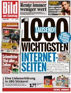 Bild Zeitung vom 07 April2013