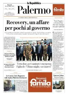 la Repubblica Palermo - 21 Settembre 2021