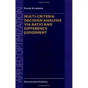 Multi-Criteria Decision Analysis Via Ratio and Difference Judgement  {Repost}