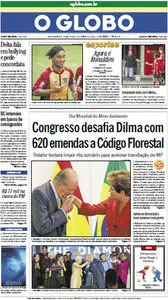 Jornal O Globo - 5 de junho de 2012 - Terça