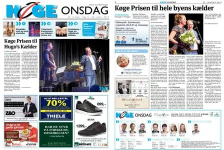 Køge Onsdag – 22. januar 2019