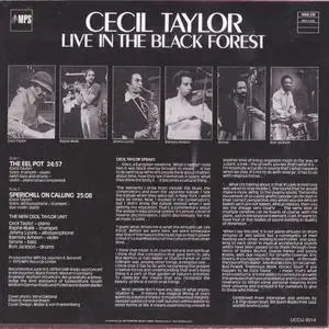 Cecil Taylor - Live In The Black Forest (1978) {MPS Japan Mini LP, UCCU-9014 rel 2003}
