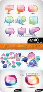 Colorful Speech Bubbles