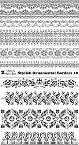 Vectors - Stylish Ornamental Borders 18