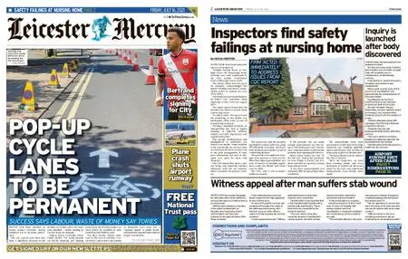 Leicester Mercury – July 16, 2021